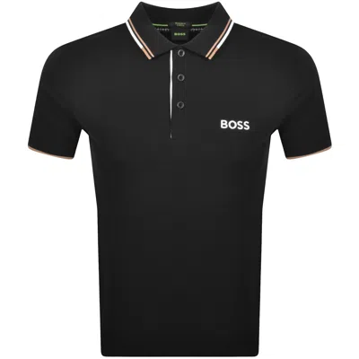 Boss Athleisure Boss Paddy Pro Polo T Shirt Black