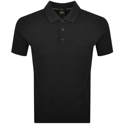 Boss Athleisure Boss Paddy Pro Polo T Shirt Black