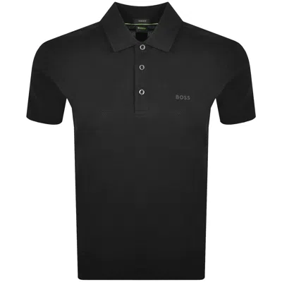 Boss Athleisure Boss Patteo Goc Polo T Shirt Black