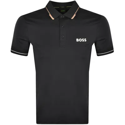 Boss Athleisure Boss Paul Pro Polo T Shirt Black