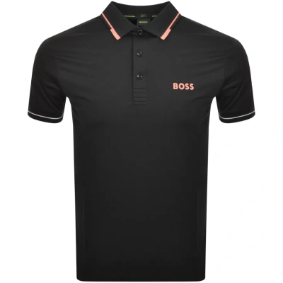 Boss Athleisure Boss Paul Pro Polo T Shirt Black