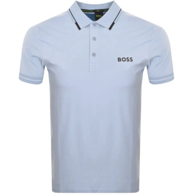 Boss Athleisure Boss Paul Pro Polo T Shirt Blue