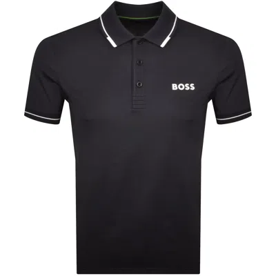Boss Athleisure Boss Paul Pro Polo T Shirt Dark Blue