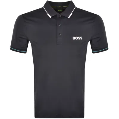 Boss Athleisure Boss Paul Pro Polo T Shirt Navy