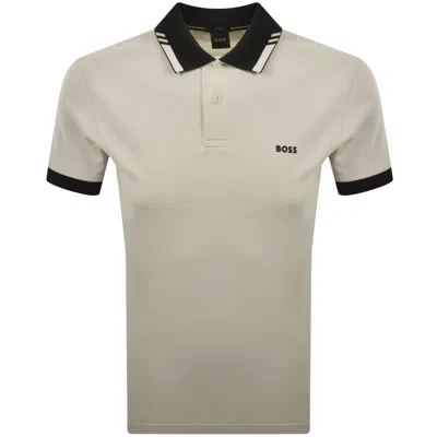 Boss Athleisure Boss Paule Network Polo T Shirt Beige
