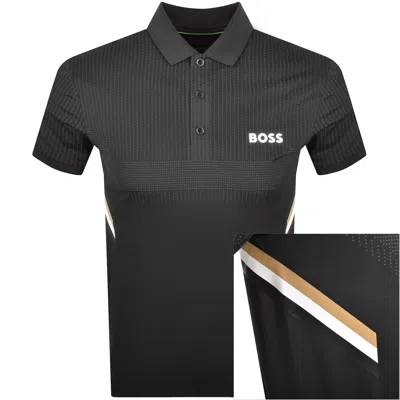 Boss Athleisure Boss Paule Polo T Shirt Black