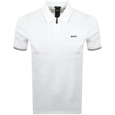 Boss Athleisure Boss Philix Polo T Shirt White