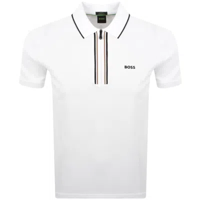 Boss Athleisure Boss Philix Polo T Shirt White