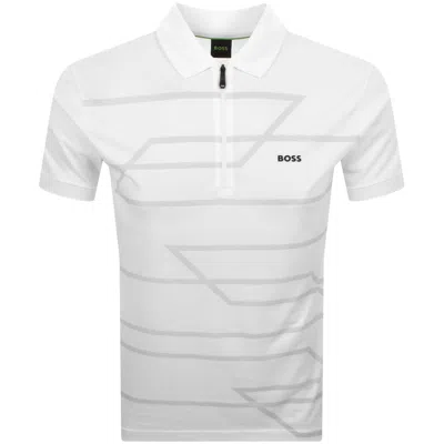 Boss Athleisure Boss Philix Polo T Shirt White