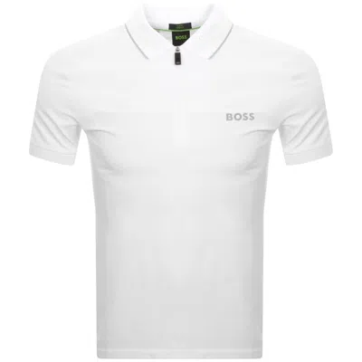 Boss Athleisure Boss Philix Polo T Shirt White