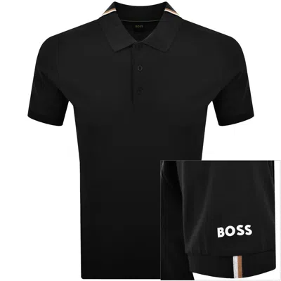 Boss Athleisure Boss Pl Goc Rank Polo T Shirt Black