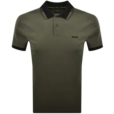 Boss Athleisure Boss Pl Network Paule Polo T Shirt Green