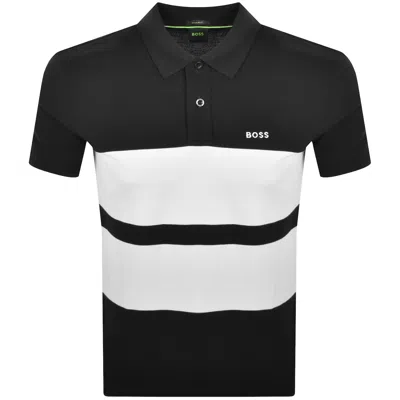 Boss Athleisure Boss Polo Stripe Zone T Shirt Black