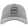 Boss Athleisure Boss Pyer Baseball Cap Grey In Gray