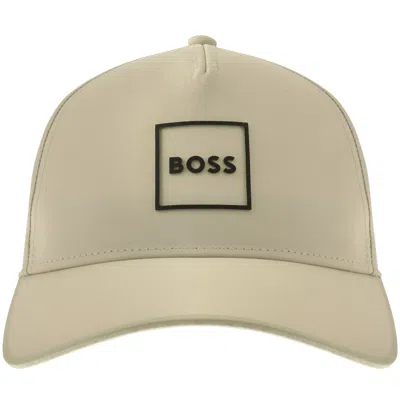 Boss Athleisure Boss Pyer Baseball Cap Light Beige In Neutral