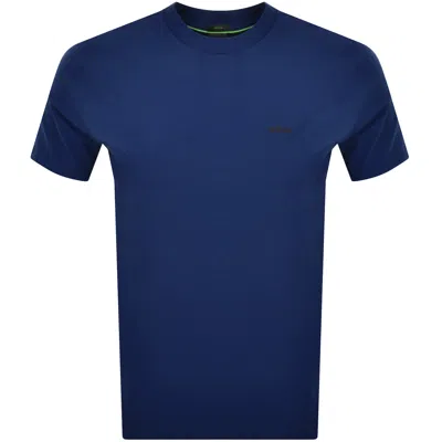 Boss Athleisure Boss Regular Fit T Shirt Navy In Blue