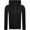 Boss Athleisure Boss Saggy Future Zip Hoodie Black In Black