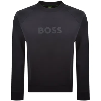 Boss Athleisure Boss Salbo Sweatshirt Navy