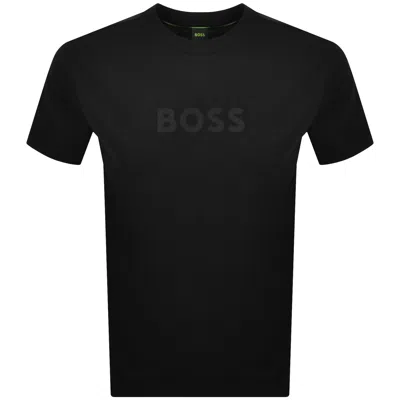 Boss Athleisure Boss Silicon Logo T Shirt Black