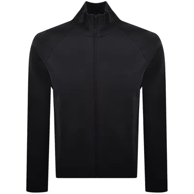 Boss Athleisure Boss Skaz Full Zip Sweatshirt Dark Blue In Navy