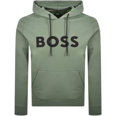 Boss Athleisure Boss Soody Zone Hoodie Green