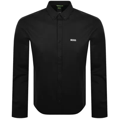 Boss Athleisure Boss St Motion Long Sleeve Shirt Black