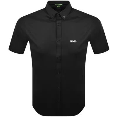 Boss Athleisure Boss St Motion Short Sleeve Shirt Black