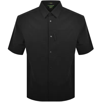 Boss Athleisure Boss St Network Short Sleeve Shirt Black