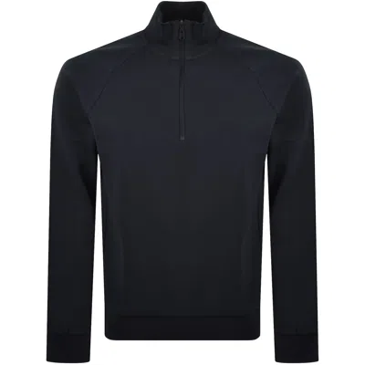 Boss Athleisure Boss Sweatshirt Navy In Blue