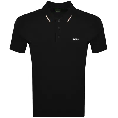 Boss Athleisure Boss Swing Paddy Polo T Shirt Black