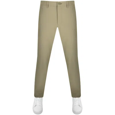 Boss Athleisure Boss T Commuter Trousers Green In Brown