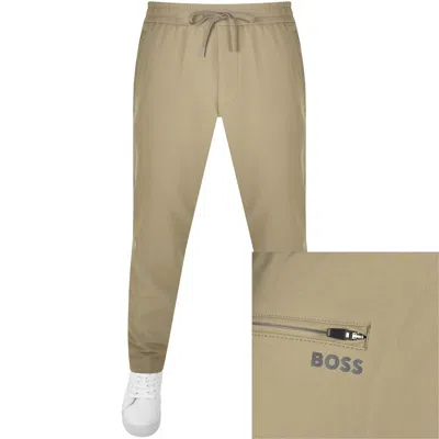 Boss Athleisure Boss T Flex Trousers Khaki