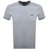 Boss Athleisure Boss Taul T Shirt Grey In Gray