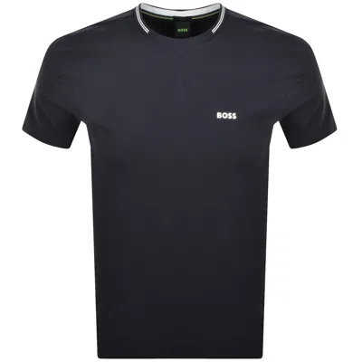 Boss Athleisure Boss Taul T Shirt Navy In Black
