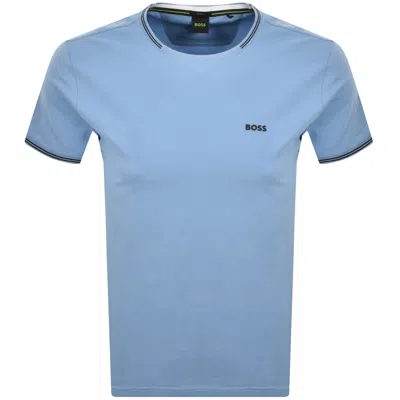 Boss Athleisure Boss Taul T Shirt Open Blue