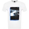 Shop Boss Athleisure Boss Tee 8 T Shirt White