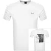 BOSS ATHLEISURE BOSS TEE 9 T SHIRT WHITE