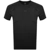 Boss Athleisure Boss Tee Active 1 T Shirt Black In Black