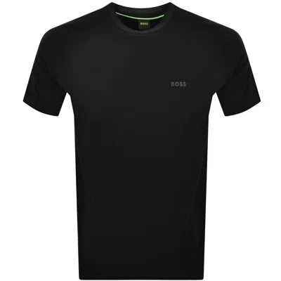 Boss Athleisure Boss Tee Mesh T Shirt Black