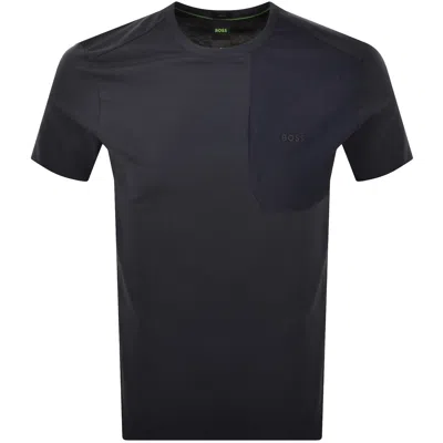 Boss Athleisure Boss Tee Pkt T Shirt Blue