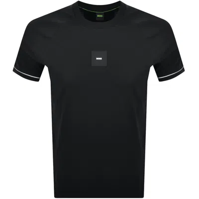Boss Athleisure Boss Tee Rib Ac T Shirt Black