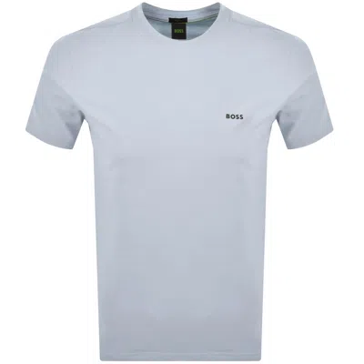 Boss Athleisure Boss Tee T Shirt Open Blue