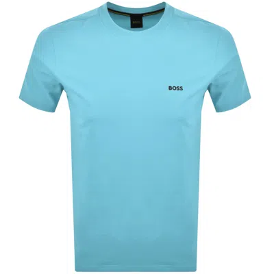 Boss Athleisure Boss Tee T Shirt Open Blue