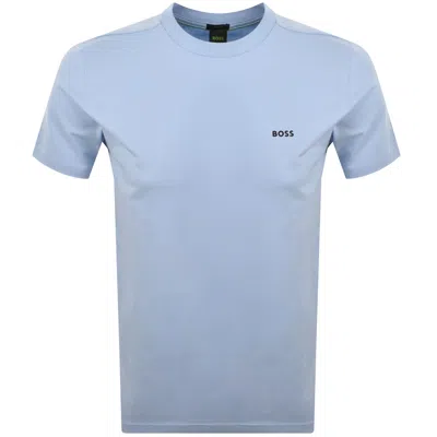 Boss Athleisure Boss Tee T Shirt Pastel Blue
