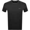 Boss Athleisure Boss Tee Tape T Shirt Black In Black