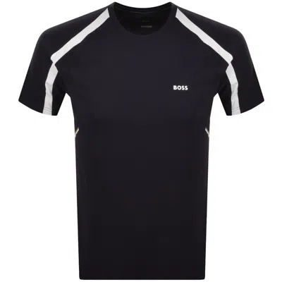 Boss Athleisure Boss Toc Game 2 T Shirt Navy In Blue