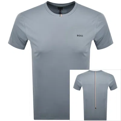 Boss Athleisure Boss Toc Game T Shirt Grey In Gray