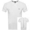 Boss Athleisure Boss Toc Spin Training T Shirt White In White