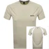 Boss Athleisure Boss Toc Spin T Shirt Light Beige In Neutral
