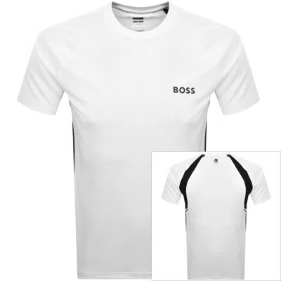 Boss Athleisure Boss Toc Spin T Shirt White